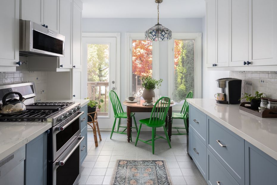 Sunny Galley Kitchen